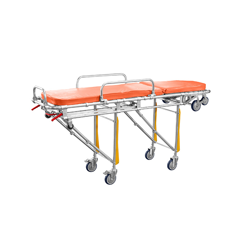 Aluminum Loading Ambulance Stretcher AM-AFA-3B - Apicalmed